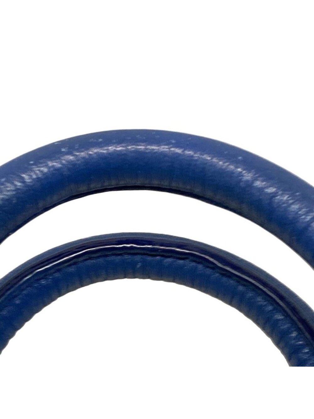 Prada Tote Blue Leather Tag - Picture 10 of 15